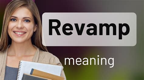 revamp in tagalog|REVAMP Meaning in Tagalog .
